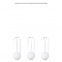 Lampa wisząca BRINA 3L biała