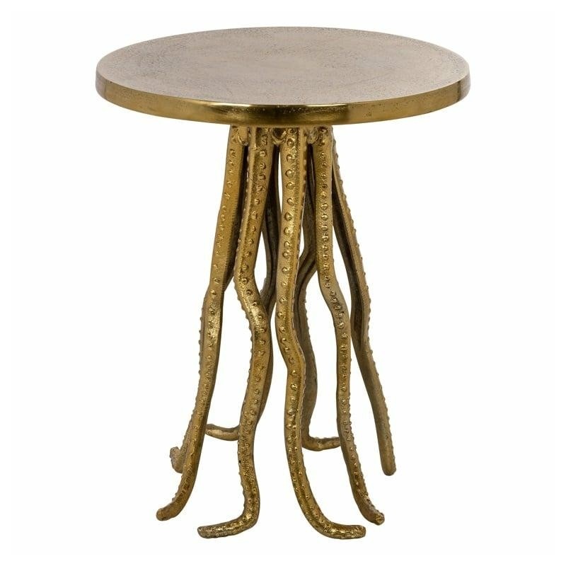 RICHMOND stolik MACEY złoty