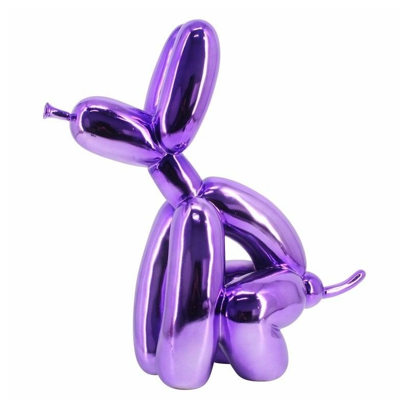 RICHMOND dekoracja DOG fioletowa