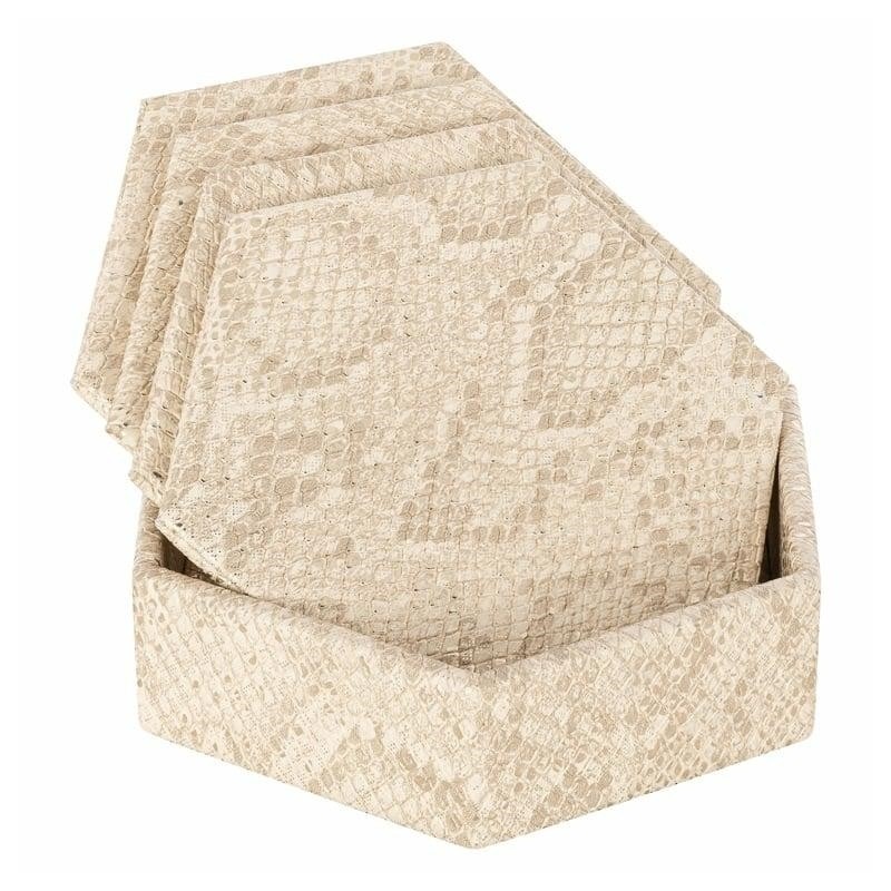 RICHMOND zestaw podkładek pod kubki       YELIZ