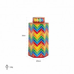 RICHMOND pojemnik ozdobny DENVEY L mix