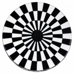 RICHMOND pojemnik dekoracyjny NORE biało-czarny