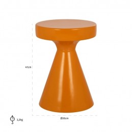 RICHMOND stolik KIMBLE 30 mały pomarańczowy
