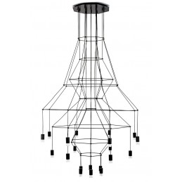 Lampa wisząca FLUSSO 20 czarna