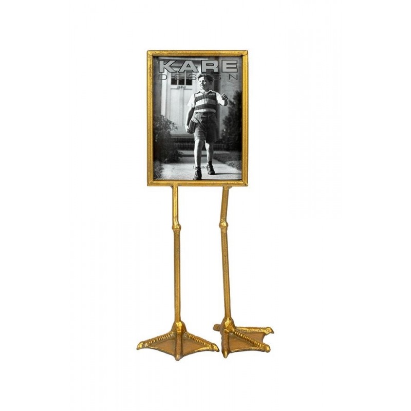 KARE ramka na zdjęcia DUCK FEET PIONOWA 13x18 cm złota