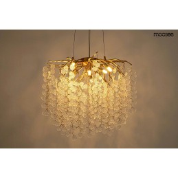 MOOSEE lampa wisząca RIVIERA 60 złota /   clear