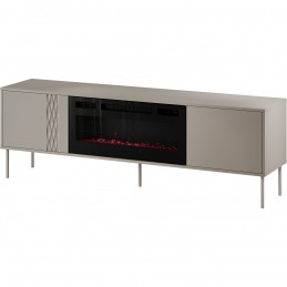 Komoda RTV z kominkiem...