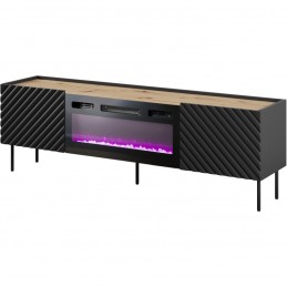 Komoda RTV z kominkiem...