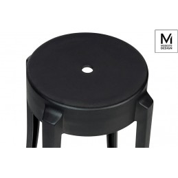 MODESTO stołek CALMAR 46 czarny - polipropylen