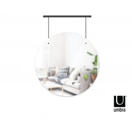 UMBRA lustro ścienne EXHIBIT czarne