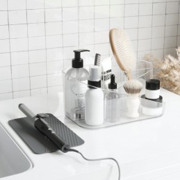 UMBRA organizer GLAM HAIR przezroczysty węgiel drzewny