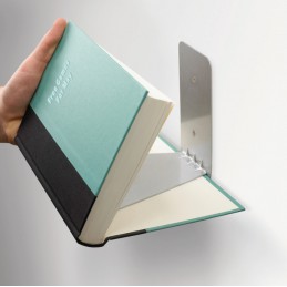 UMBRA kryjący zestaw trzech półek LARGE CONCEAL srebrne