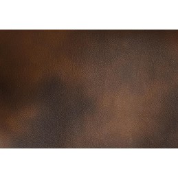 Fotel EGG SZEROKI PU brąz vintage czekolada