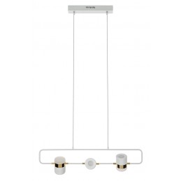 Lampa wisząca BLINK 3 biała - LED, metal