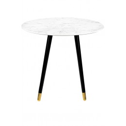 Stół PADRINO 90 - MDF, drewno, metal