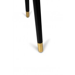 Stół PADRINO 90 - MDF, drewno, metal