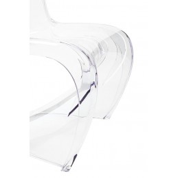 Krzesło HOVER PC transparentne - poliwęglan