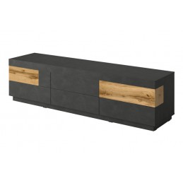 Duża komoda 6SZ SE40 SILKE matera / matera - wotan dąb