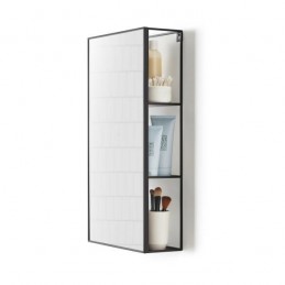 UMBRA lusto z półką CUBIKO czarne