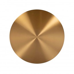 RICHMOND stolik kawowy  BIG&RICH złoty - stal szczotkowana