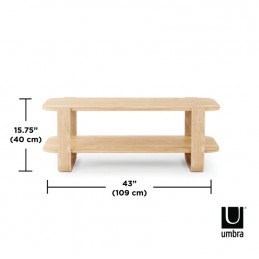 UMBRA stolik kawowy BELLWOOD naturalny