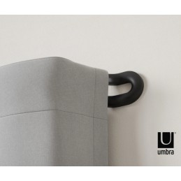 UMBRA karnisz MIDNIGHT 107 - 305 cm matowy / czarny