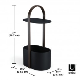 UMBRA stolik kawowy BELLWOOD czarny orzech