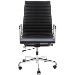 Fotel biurowy AERON PRESTIGE PLUS chrom - skóra naturalna, aluminium