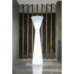 NEW GARDEN lampa podłogowa KONIKA 170  CABLE biała