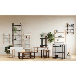 UMBRA stolik BELLWOOD czarny orzech