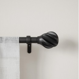 UMBRA karnisz pojedynczy HELIX 107 - 305 cm czarna