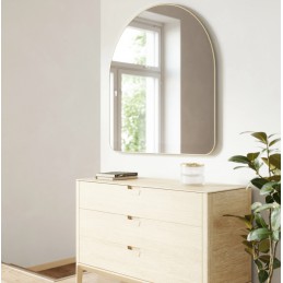 UMBRA lustro łukowe HUBBY 86 x 91 cm złote