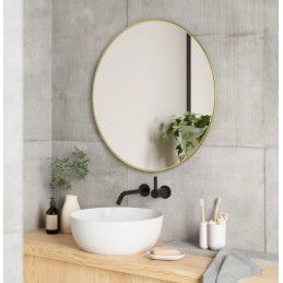 UMBRA lustro ścienne HUBBA 61 cm złote