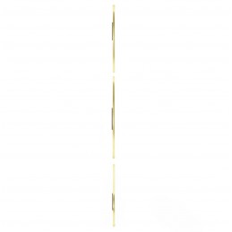 UMBRA zestaw trzech luster HUBBA złote