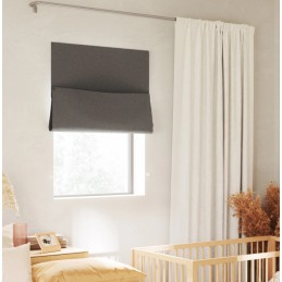 UMBRA panel zaciemniający NIGHTFALL 142 - 122 cm ciemno szary