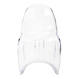 Krzesło HOVER PC transparentne - poliwęglan