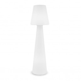NEW GARDEN lampa podłogowa LOLA 200 CABLE biała