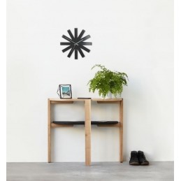 UMBRA zegar RIBBON - czarny