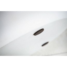 INVICTA stolik kawowy INDUSTRIAL STORAGE 70cm biały Mango