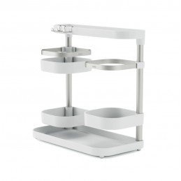 UMBRA organizer kuchenny HOLSTER biało / niklowany