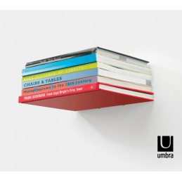 UMBRA kryjący zestaw trzech półek LARGE CONCEAL srebrne