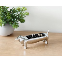 UMBRA stojak na pierścionki DACHSIE chromowany