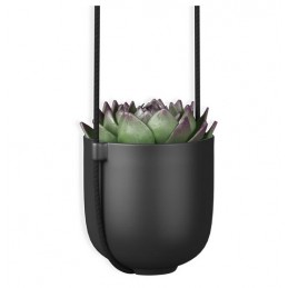 UMBRA doniczka wisząca BOLO czarna