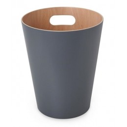 UMBRA kosz na śmieci WOODROW - charcoal