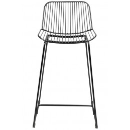 Krzesło barowe MILES czarne 76