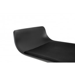 Krzesło barowe SNAP BAR TAP regulowane czarne