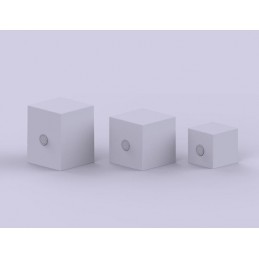 NEW GARDEN lampa przenośna CUBY 45 PLAY biała