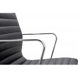 Fotel biurowy AERON PRESTIGE PLUS chrom - skóra naturalna, aluminium