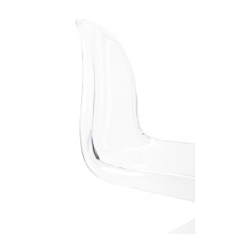 Krzesło HOVER PC transparentne - poliwęglan