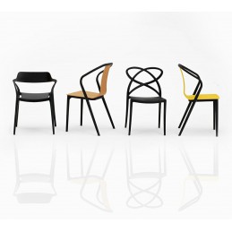 Krzesło VINCENT WOOD naturalne